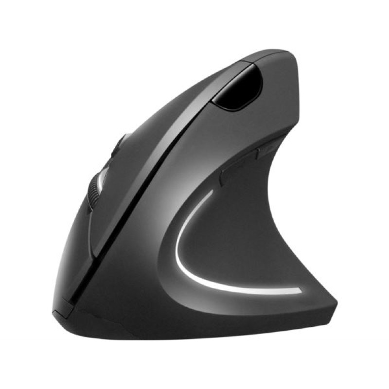Sandberg Wired Vertical Mouse, žičani optički miš, ergonomski, crni