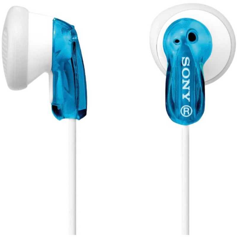 Sony E9LP, žičane slušalice, 3.5mm, 1.2m, plave