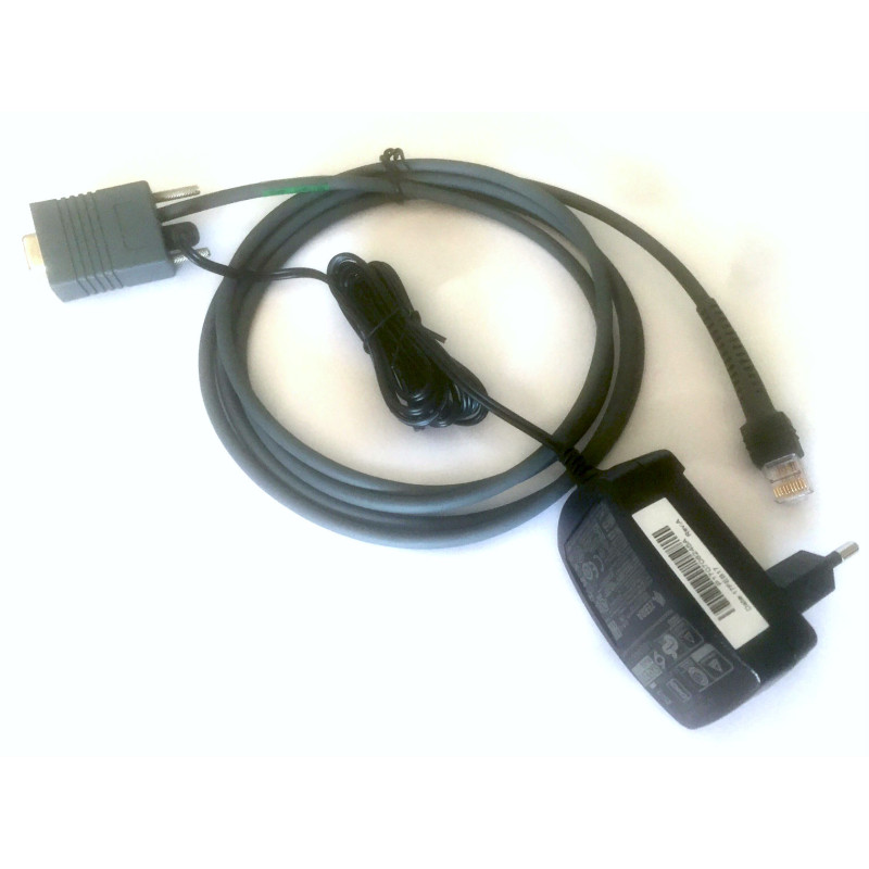 Zebra Serijski kabel i ispravljač za Symbol/Motorika bar kod čitače
