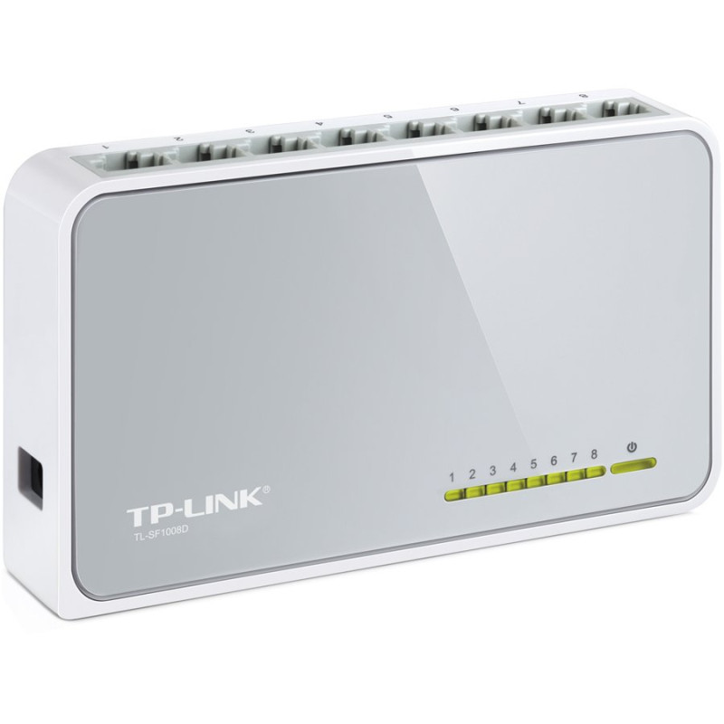 TP-Link TL-SF1008D, neupravljivi switch, 100MBs