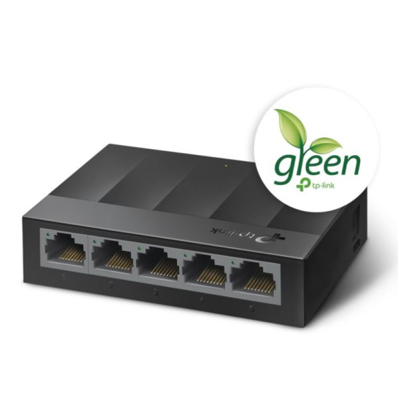 TP-Link LS1005G, neupravljivi switch, gigabit