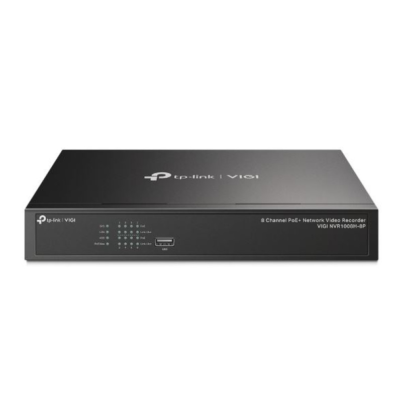TP-Link VIGI NVR1008H-8P, video snimač, 8 kanalni, PoE
