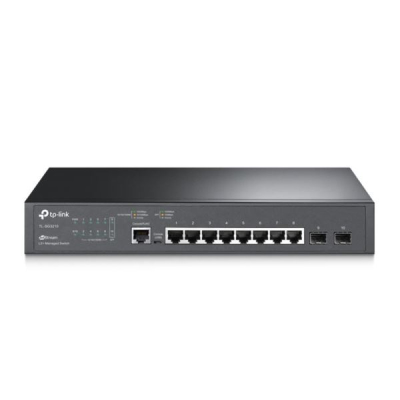 TP-Link Omada TL-SG3210, upravljivi switch, 8-Port, gigabit, 2 x SFP