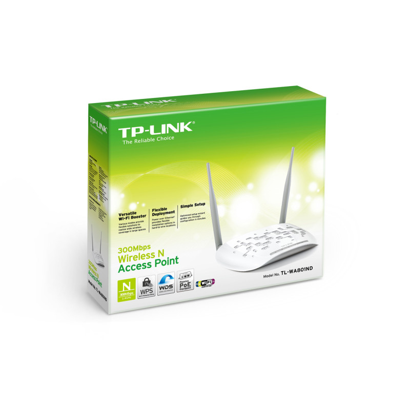 TP-Link WA801N, Access point, 300MBs