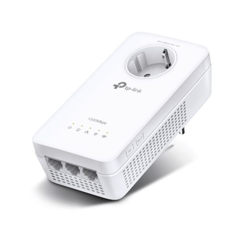 TP-Link WPA8631P, AV1300, WiFi powerline adapter, gigabit