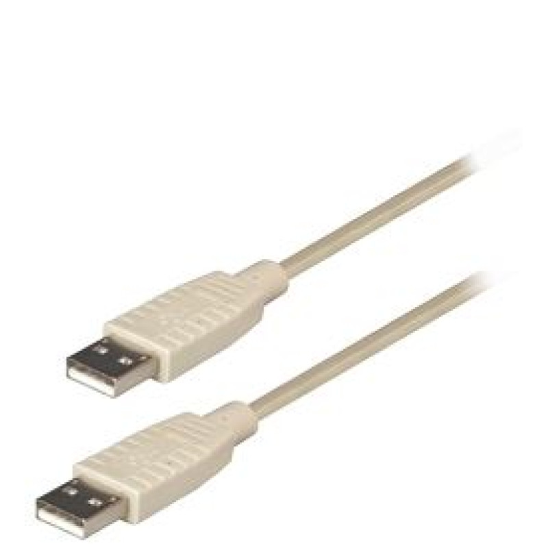 Transmedia C140-3L, USB-A / USB-A kabel, 3m, bijeli