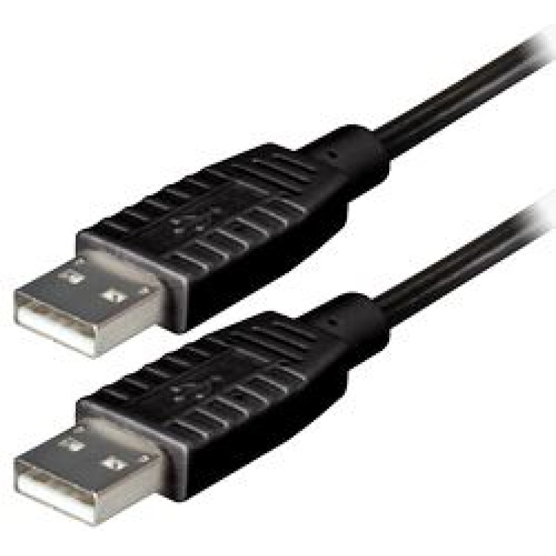 Transmedia C140-HSL, USB-A 2.0 kabel, 1.8m, crni