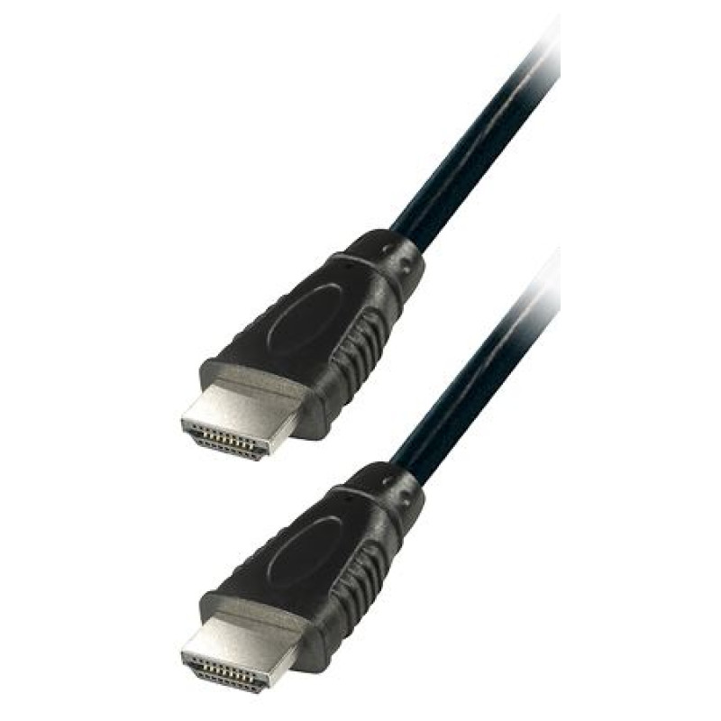 Transmedia C202-2L, HDMI kabel, 2.0m, crni