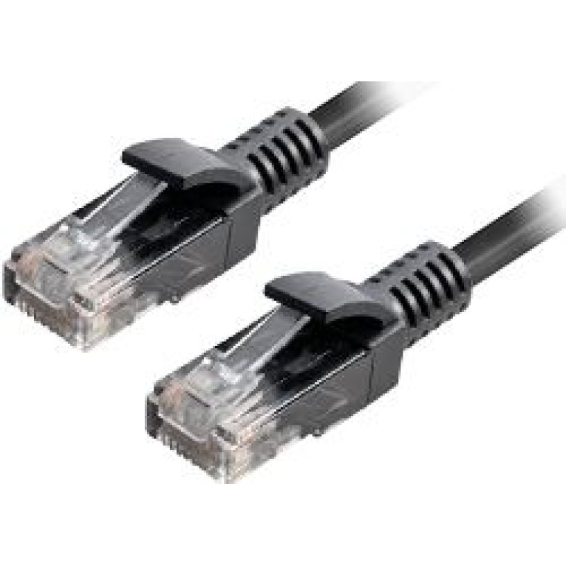 Transmedia TI23-3-L, Cat.6 UTP kabel, 3m, crni
