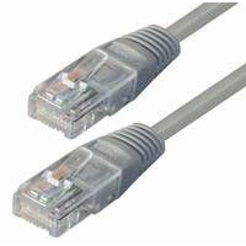 Transmedia TI9-30EGL, Cat.5e UTP kabel, 30m, sivi
