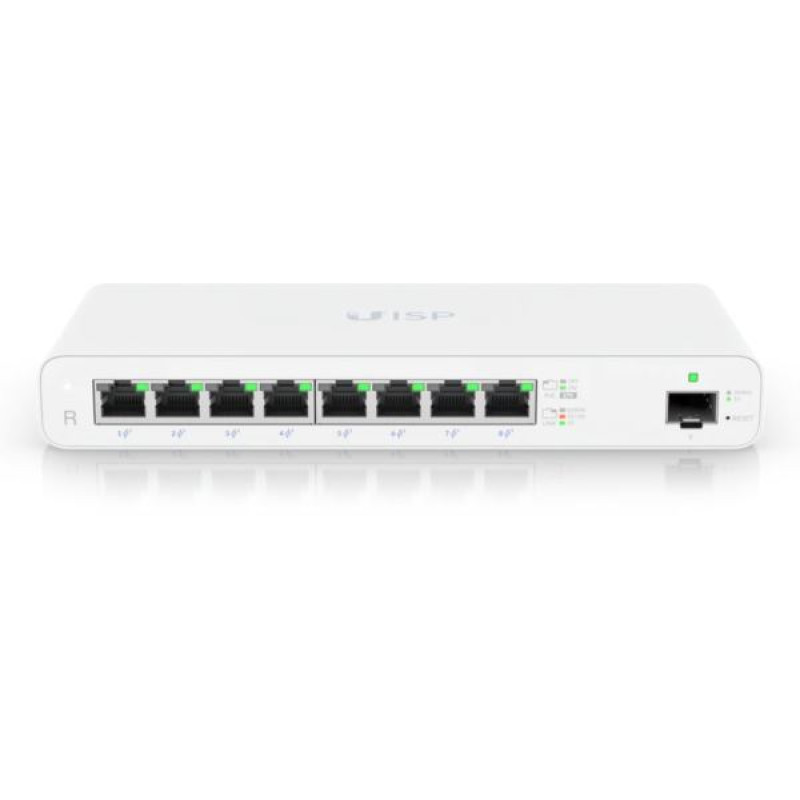 Ubiquiti UISP-R, router, 8-port, 1-port SFP, PoE
