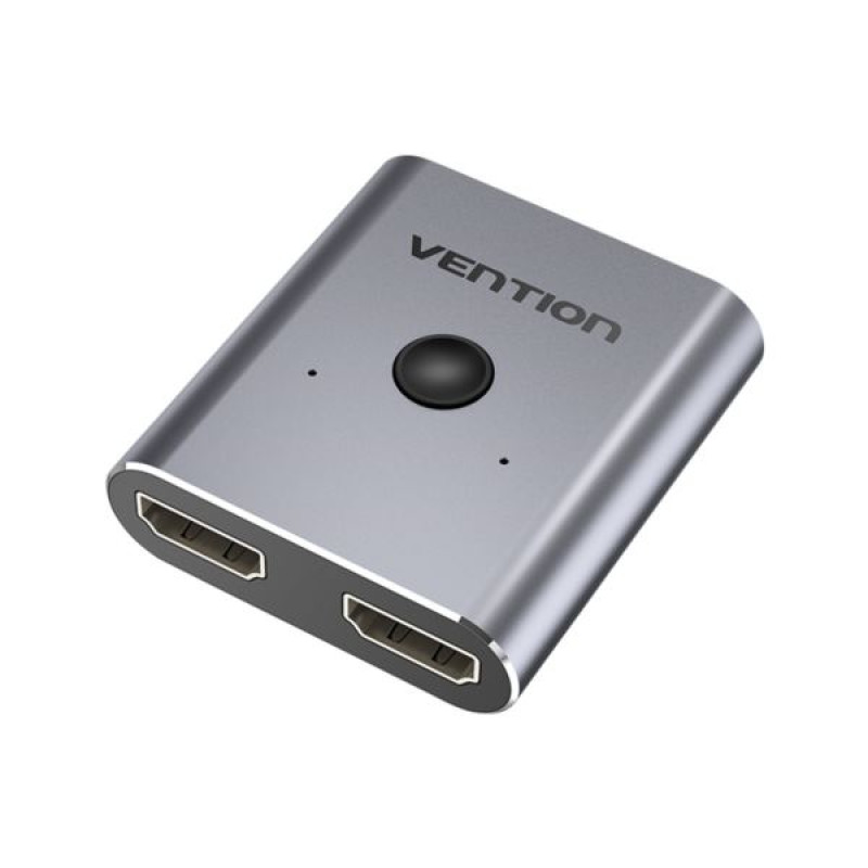 Vention AFUH0, HDMI Switch 2-Port, Bi-Direction, srebrni