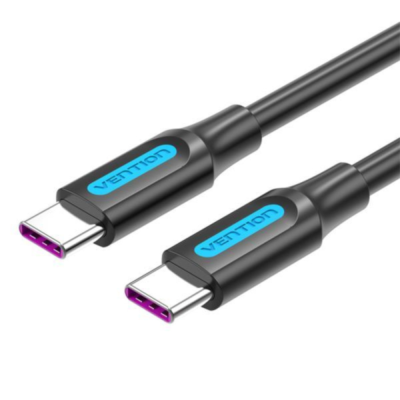 Vention COTBH, USB-C / USB-C kabel, 2m, crni