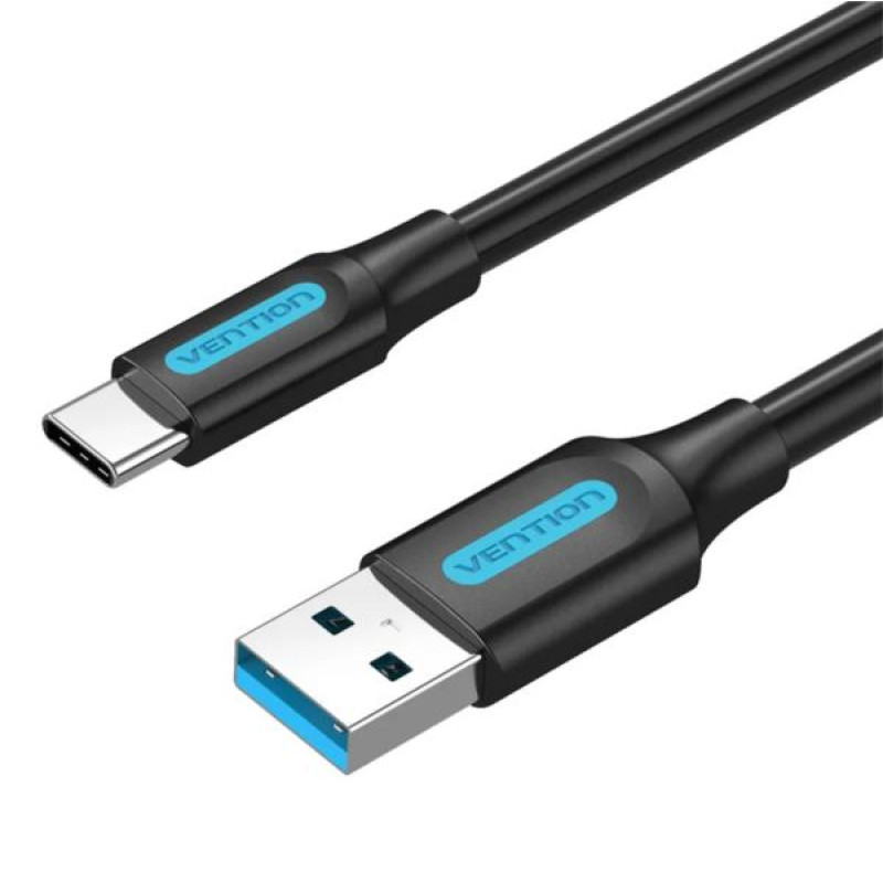 Vention USB-A / USB-C kabel, 0.5m, crni