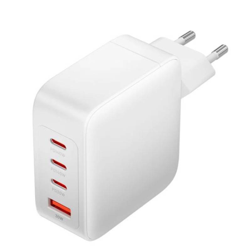 Vention FEIW0-EU, strujni adapter, 4-Port, USB-C/USB-A, 140W, bijeli