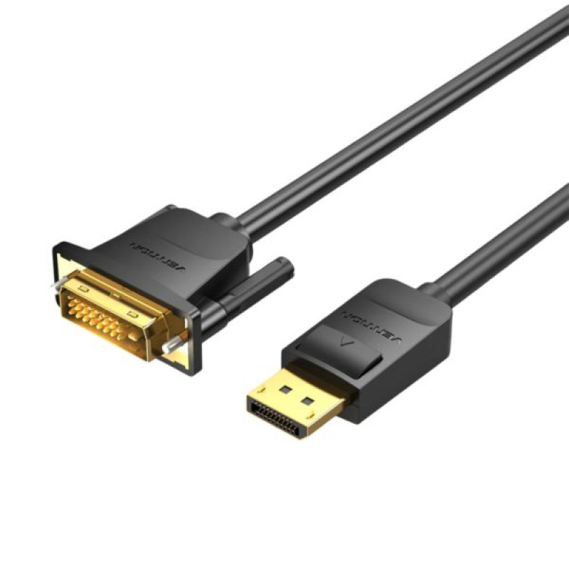 Vention HAFBH, Display Port / DVI-D kabel, 2m, crni