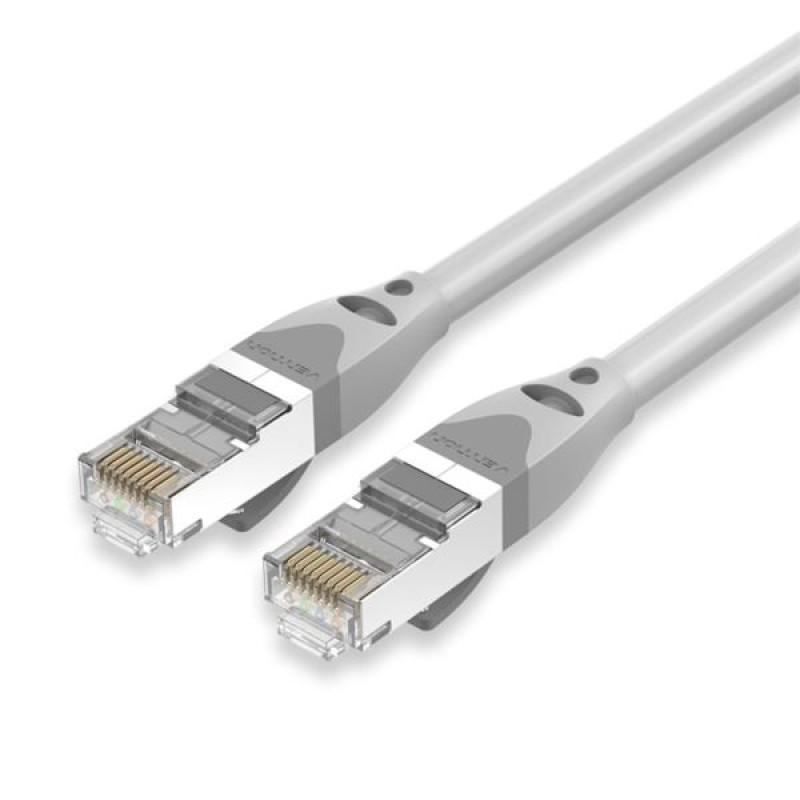 Vention IBHHD, Cat.6A SFTP kabel, 0.5m, sivi