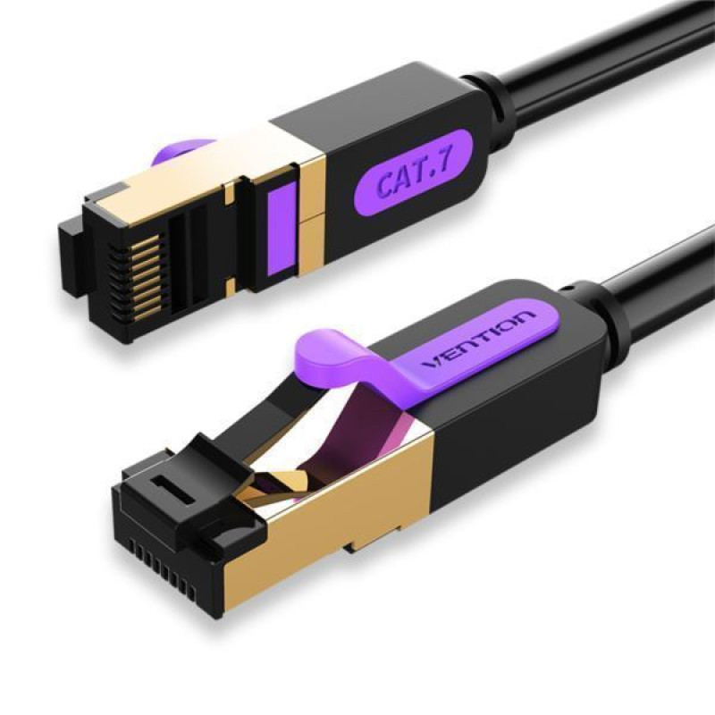 Vention ICDBQ, Cat.7 SFTP kabel, 20m, crni