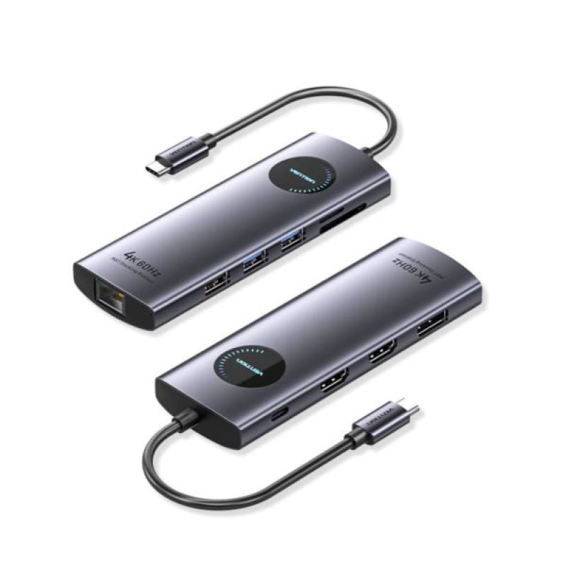 Vention TQUHB, USB-C MST docking station, 100W PD
