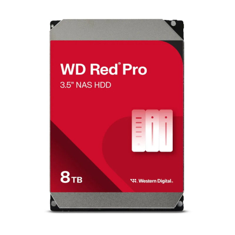 Western Digital Red Pro, 8TB, 3.5inch, 256MB, 7200rpm
