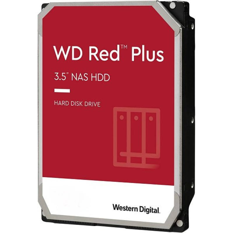 Western Digital Red Plus, 8TB, 3.5inch, 256MB, 5640 rpm 