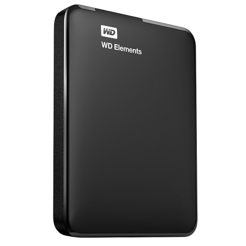 Western Digital Elements, 1TB, 2.5inch, prijenosni HDD, USB 3.0, crni