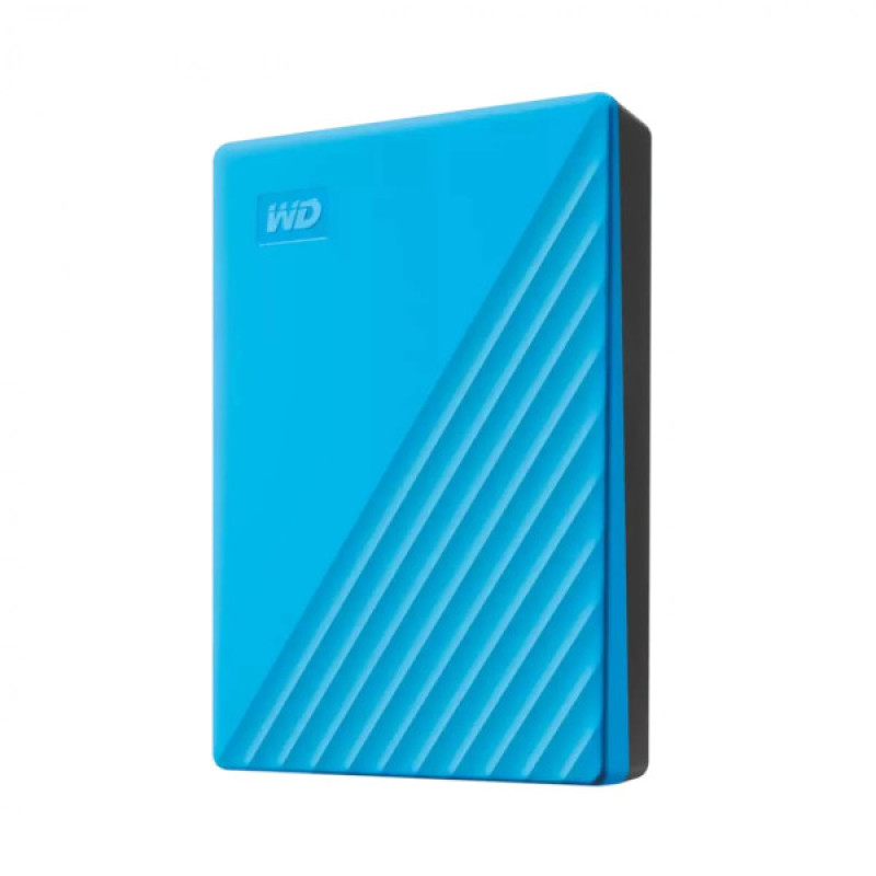 Western Digital My Passport, 6TB, 2.5inch, prijenosni HDD, USB 3.2, plavi

