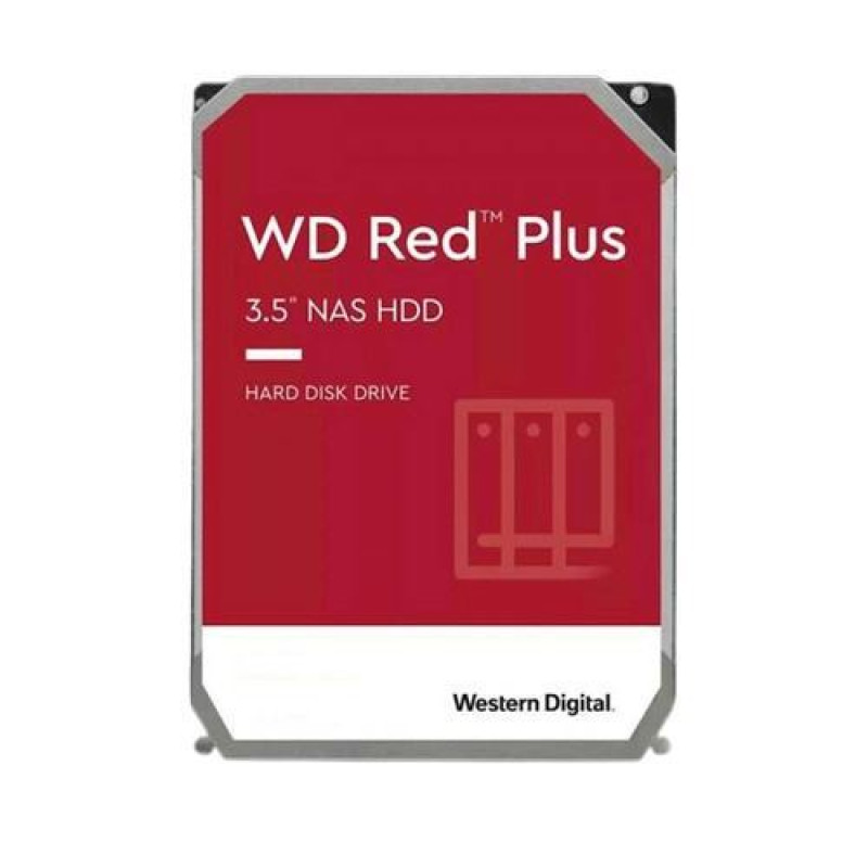 Western Digital Red Plus, 12TB, 3.5inch, 512MB, 7200rpm
