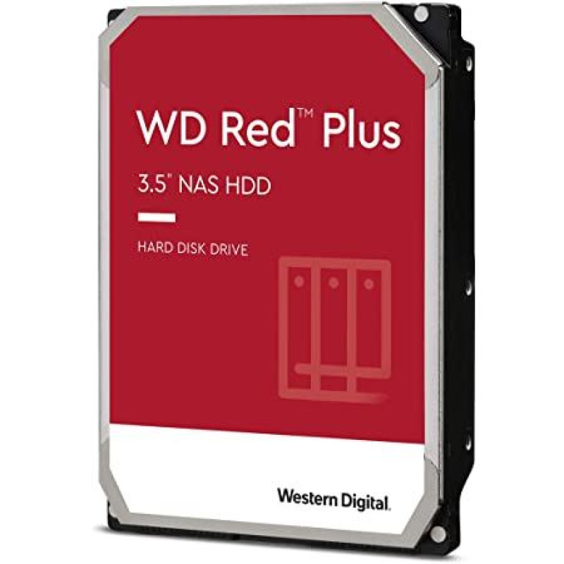 Western Digital Red Plus, 8TB, 3.5inch, 128MB, 5640 rpm