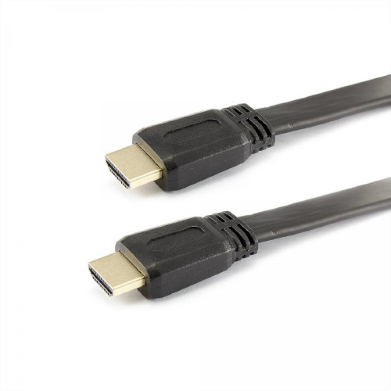 Kabel SBOX HDMI-HDMI 1.4 FLAT M/M 1.5m Crni