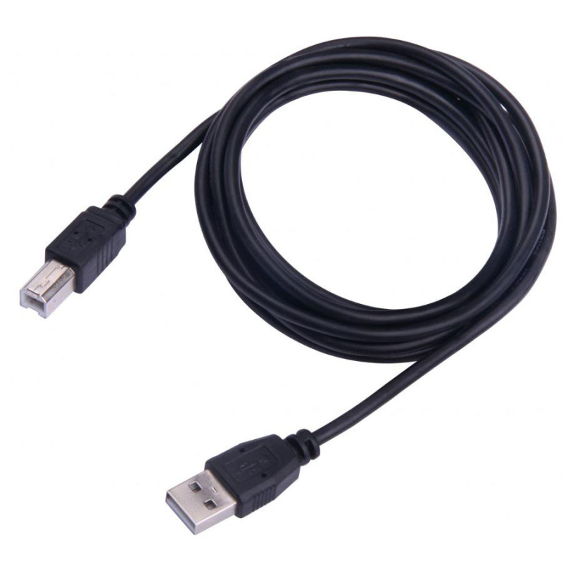 SBOX kabel USB 2.0, AM - BM, 5m, bulk