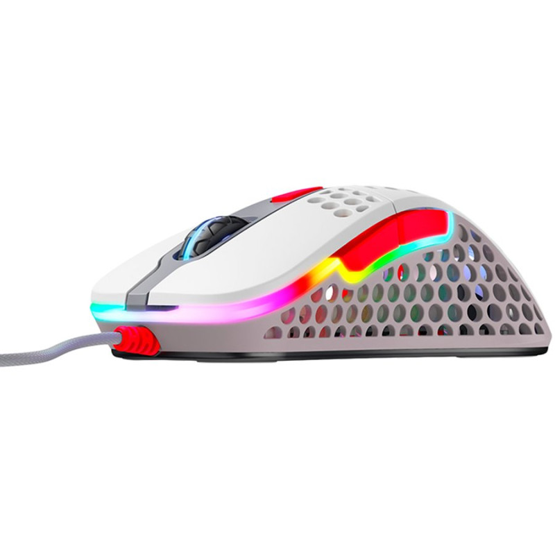 Xtrfy M4 RGB, žičani optički miš, gaming, retro