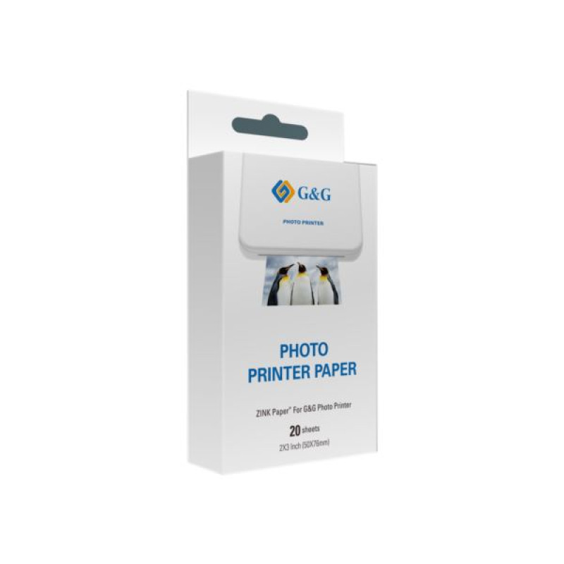 ZINK Photo Paper za Canon, G G, Huawei, HP, Polaroid, Xiaomi printers, 20pcs