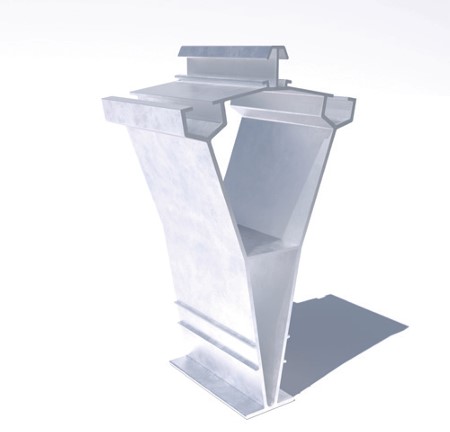 Renusol ridge support 10° XL